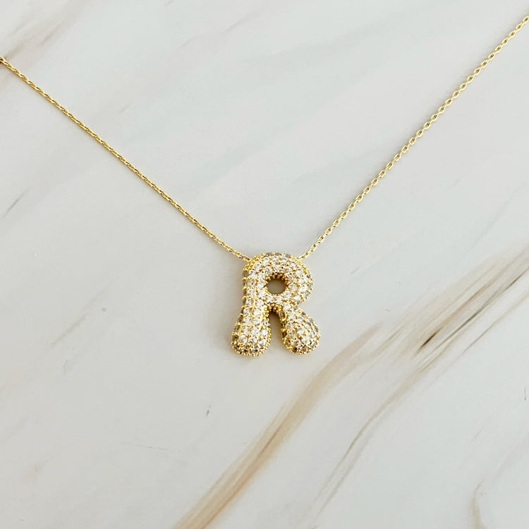 RHINESTONE INITIAL