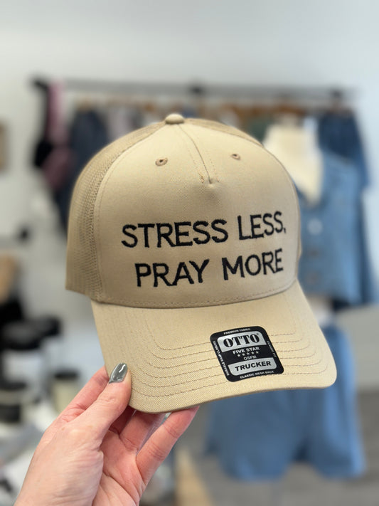PRAY MORE CAP