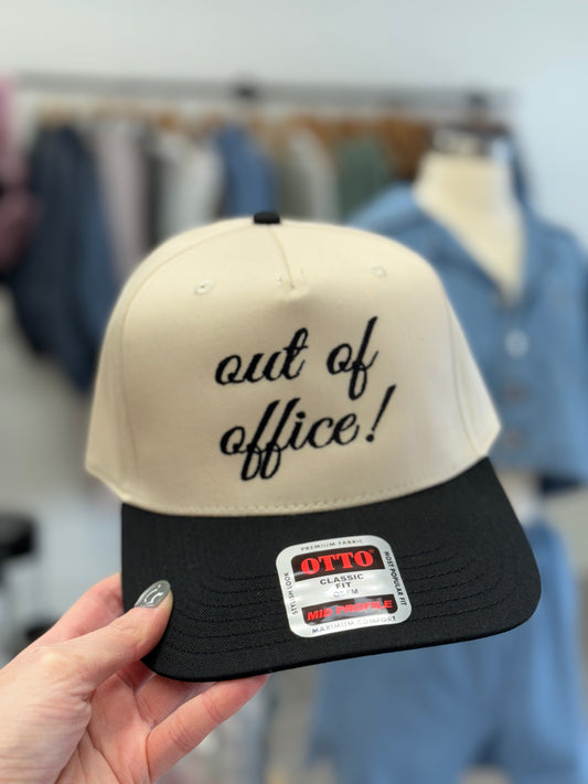 OUT OF OFFICE CAP